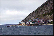 Photo of Little Diomede Island.