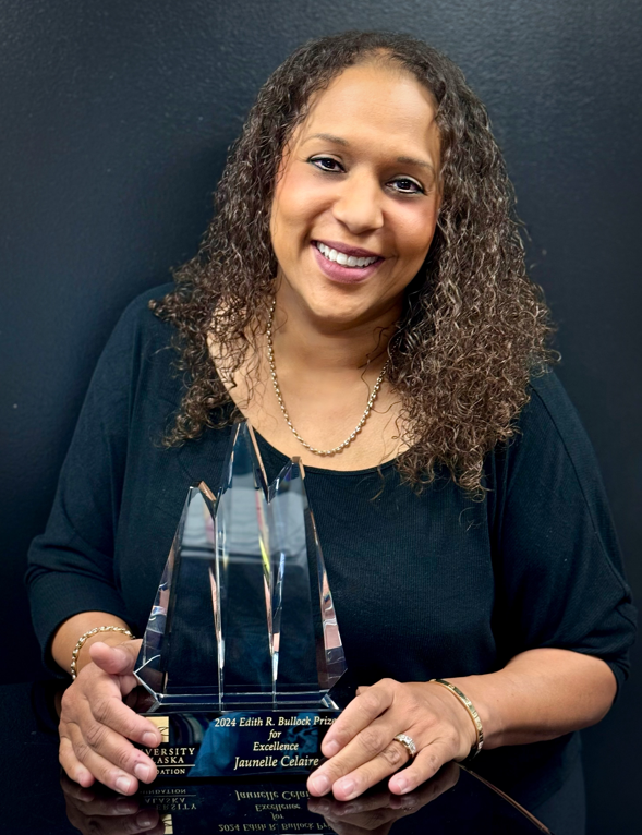 Dr. Jaunelle Celaire, 2024 Edith R. Bullock Prize Recipient