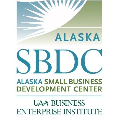 small business development center logo with UAA business center 