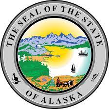 circle image representing the state of alaska