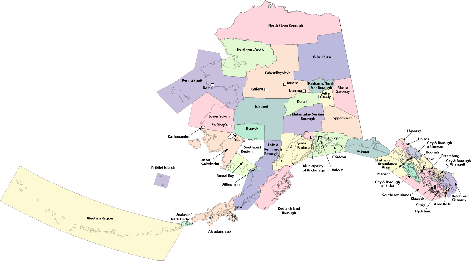 School district map