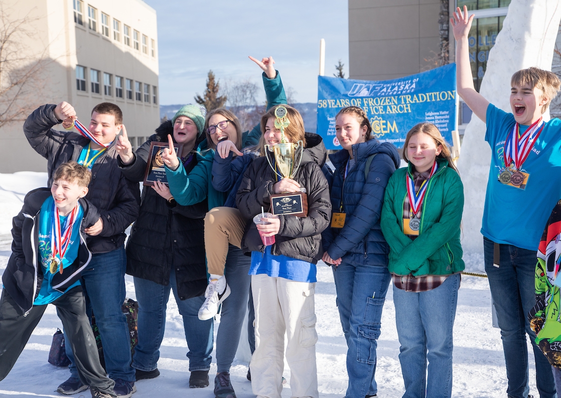 Statewide Alaska Science Olympiad Winning Team 2024