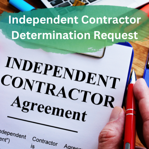 Independent Contractor Agreement form