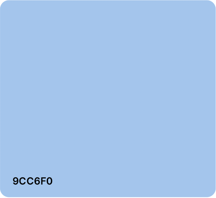 9CC6F0 ice blue