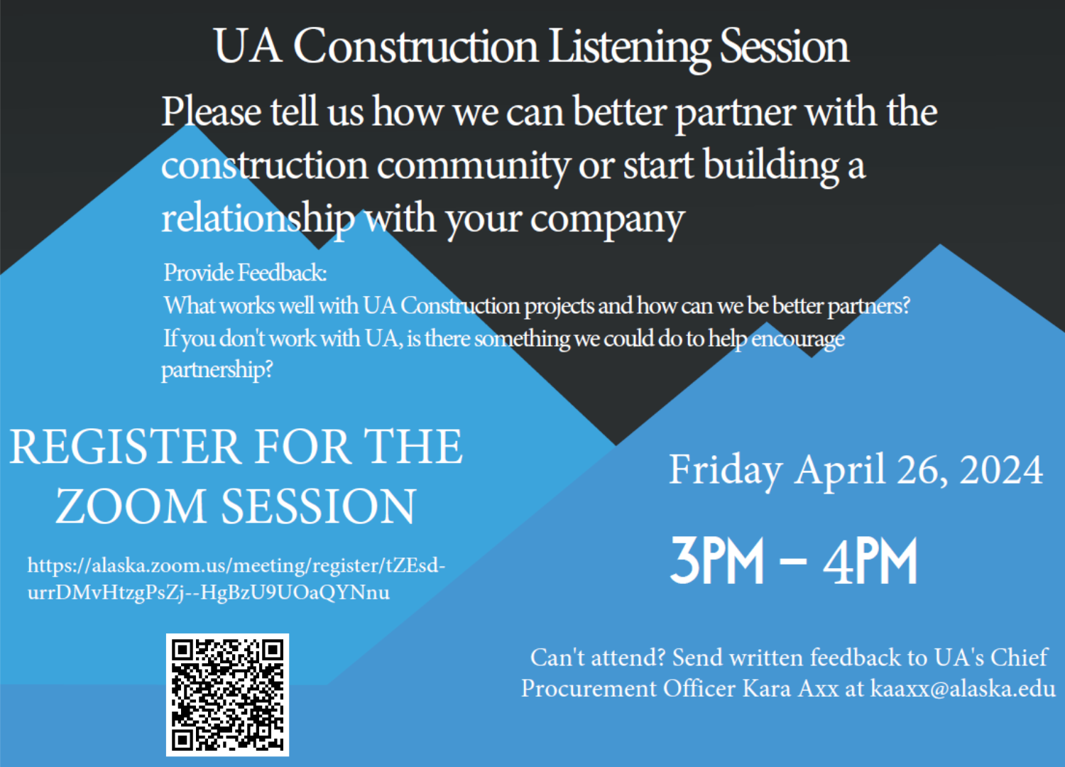UA Construction Listening Session