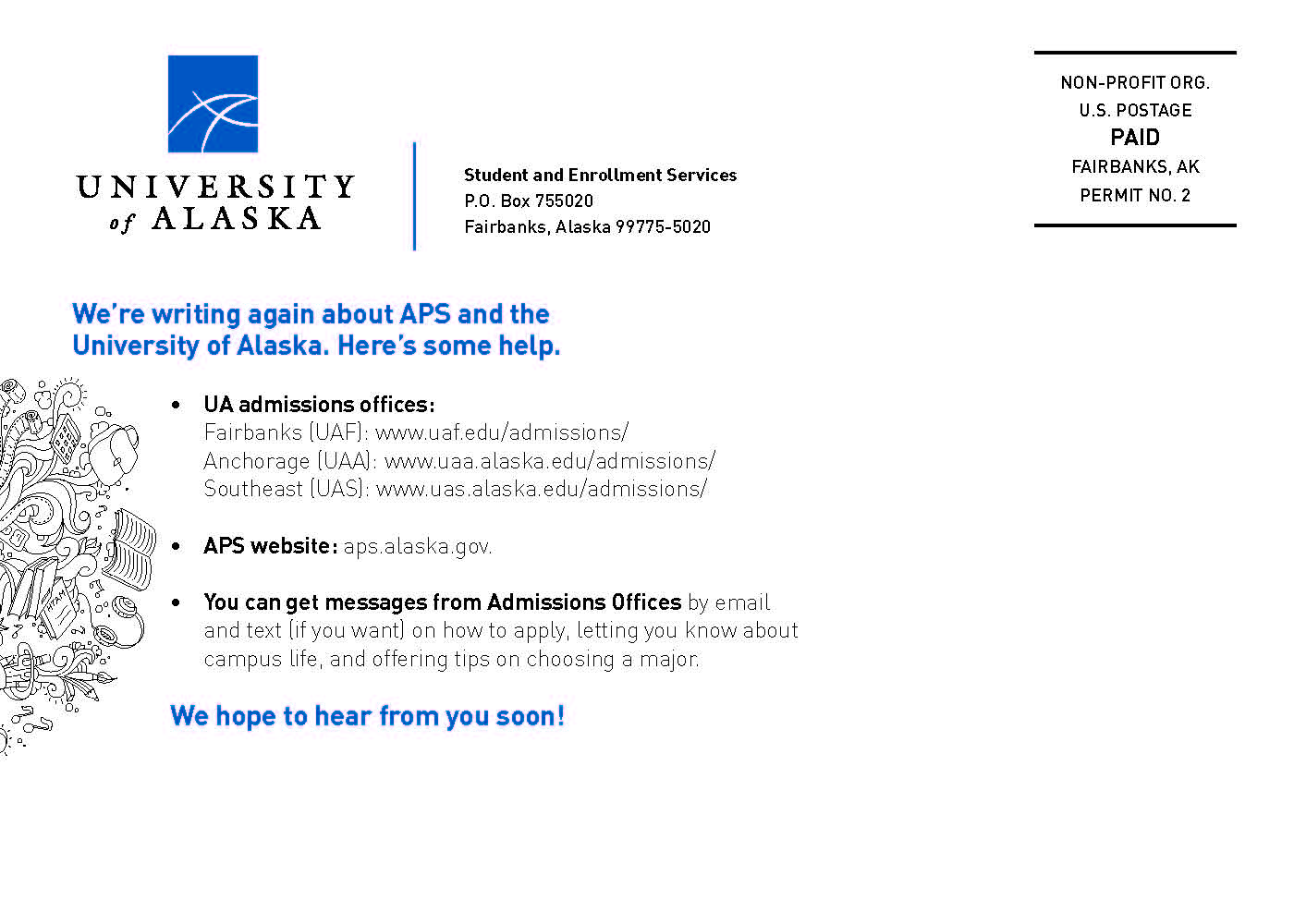 Email – Enrollment Services