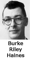Burke Riley, Haines