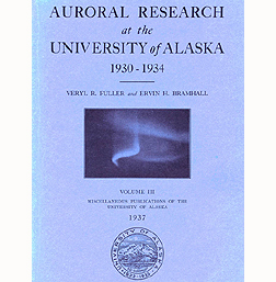 Auroral research by Veryl Fuller and Ervin Bramhall was published in 1937.
