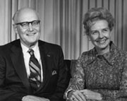 Dr. Wood and his wife, Dorothy Jane Irving Wood.