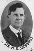 Portrait of Senator Milton D Snodgrass in the Sixth Alaska Legislature. UAF Archives