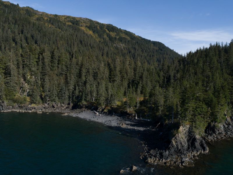 Aerial of Tebenkof View Subdivision