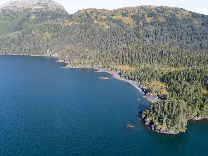 Tebenkof View Estates Aerial image.